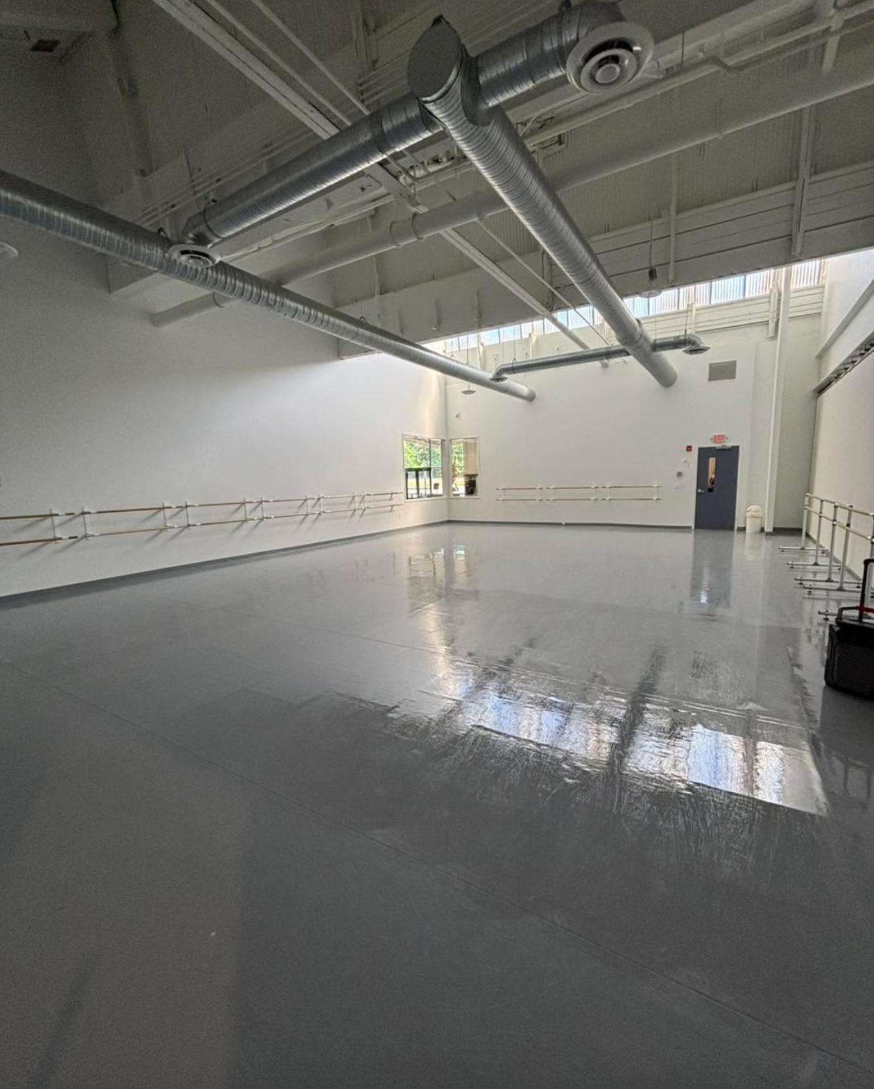 Commercial janitorial cleaning service for a ballet studio in Roanoke VA